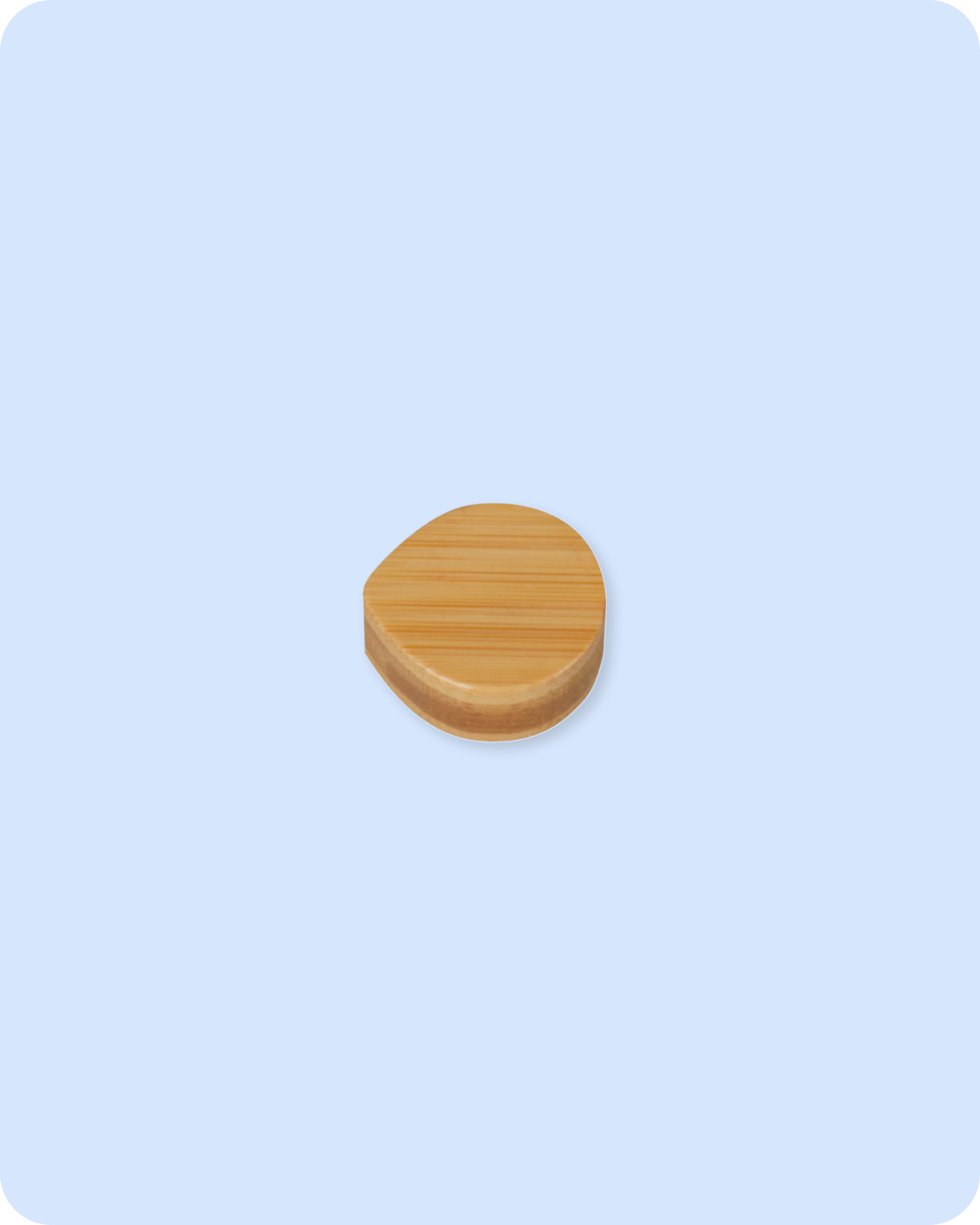 Wave/Oasis Pressure Knob - Bamboo