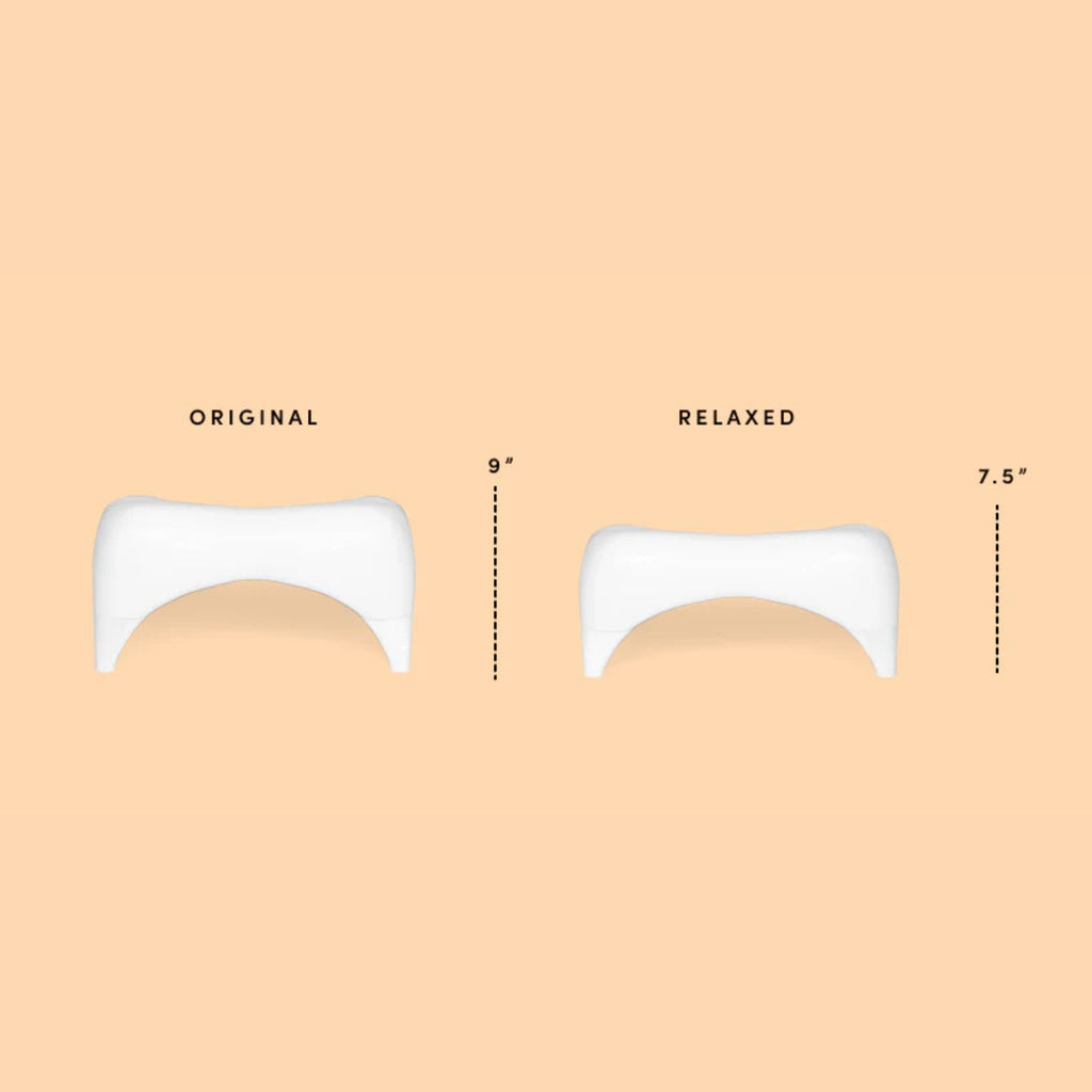 TUSHY Ottoman - White / Original