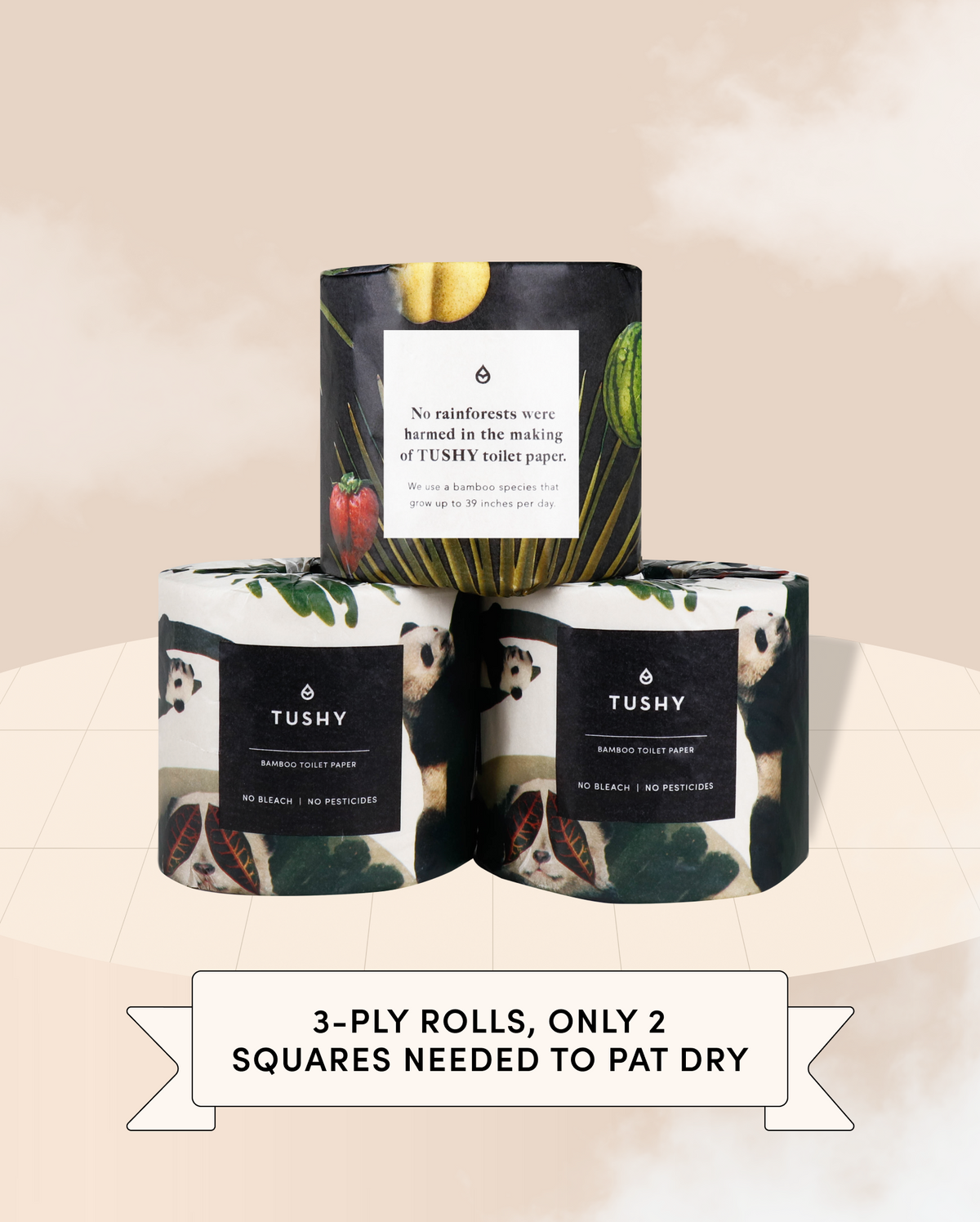 Premium Bamboo Toilet Paper 36 Pack