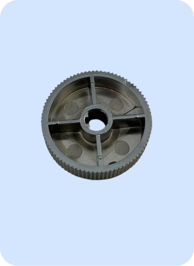 Matte Silver Pressure Knob for Fresh TUSHY