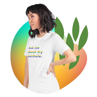 TUSHY Rainbow Butthole T-shirt Merch TUSHY