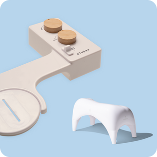 Biscuit Bamboo Bundle Knob
