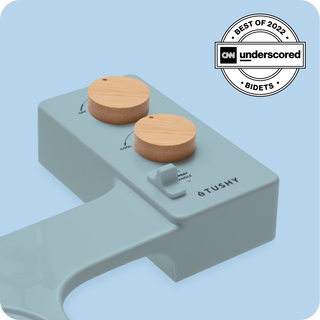 Blue Bamboo Bundle Knob