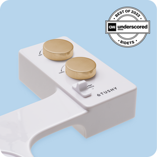 White with Gold Bundle Knob