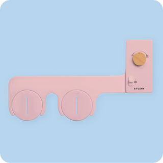 Tushy Classic 3.0 Pink/Bamboo - a classic affordable bidet attachment by TUSHY