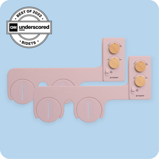2 Pack Pink/Bamboo