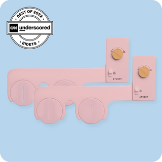 2 Pack Pink/Bamboo
