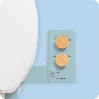 Blue Bamboo Bundle Knob