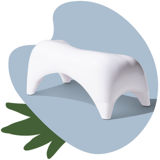TUSHY Ottoman Offer TUSHY White Relaxed