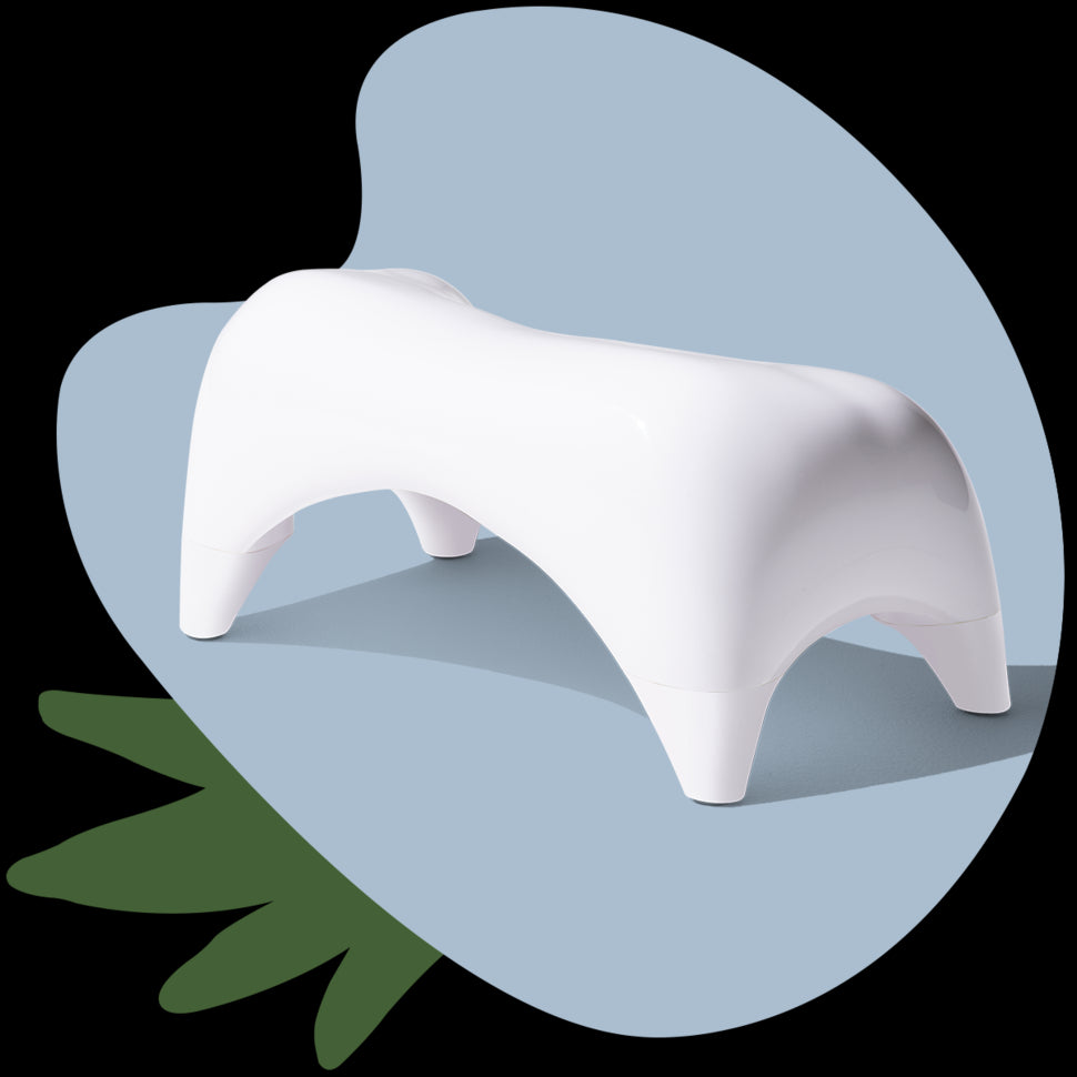 TUSHY Ottoman Offer TUSHY White Relaxed