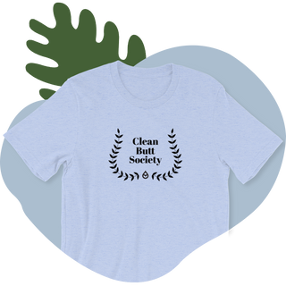 Clean Butt Society Merch TUSHY Ocean Blue S