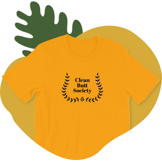 Clean Butt Society Merch TUSHY Gold S