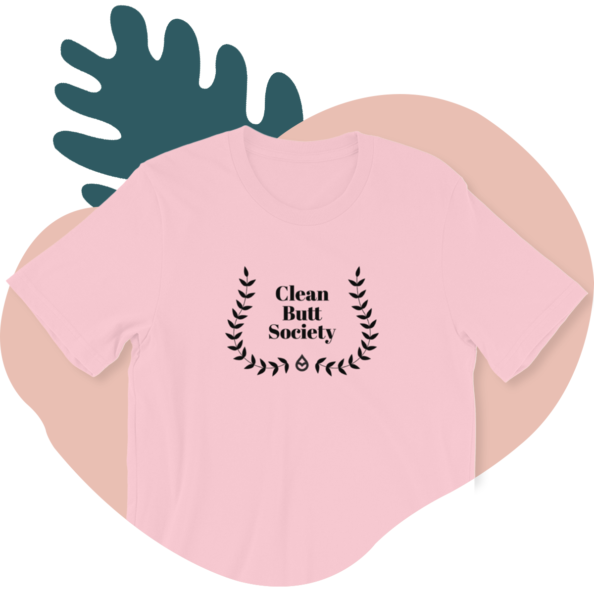 Clean Butt Society Merch TUSHY Pink S